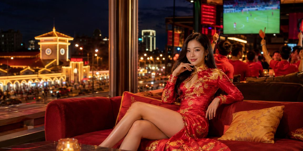 Không khí lễ hội casino và cá cược sôi động tại trung tâm Thành phố Hồ Chí Minh